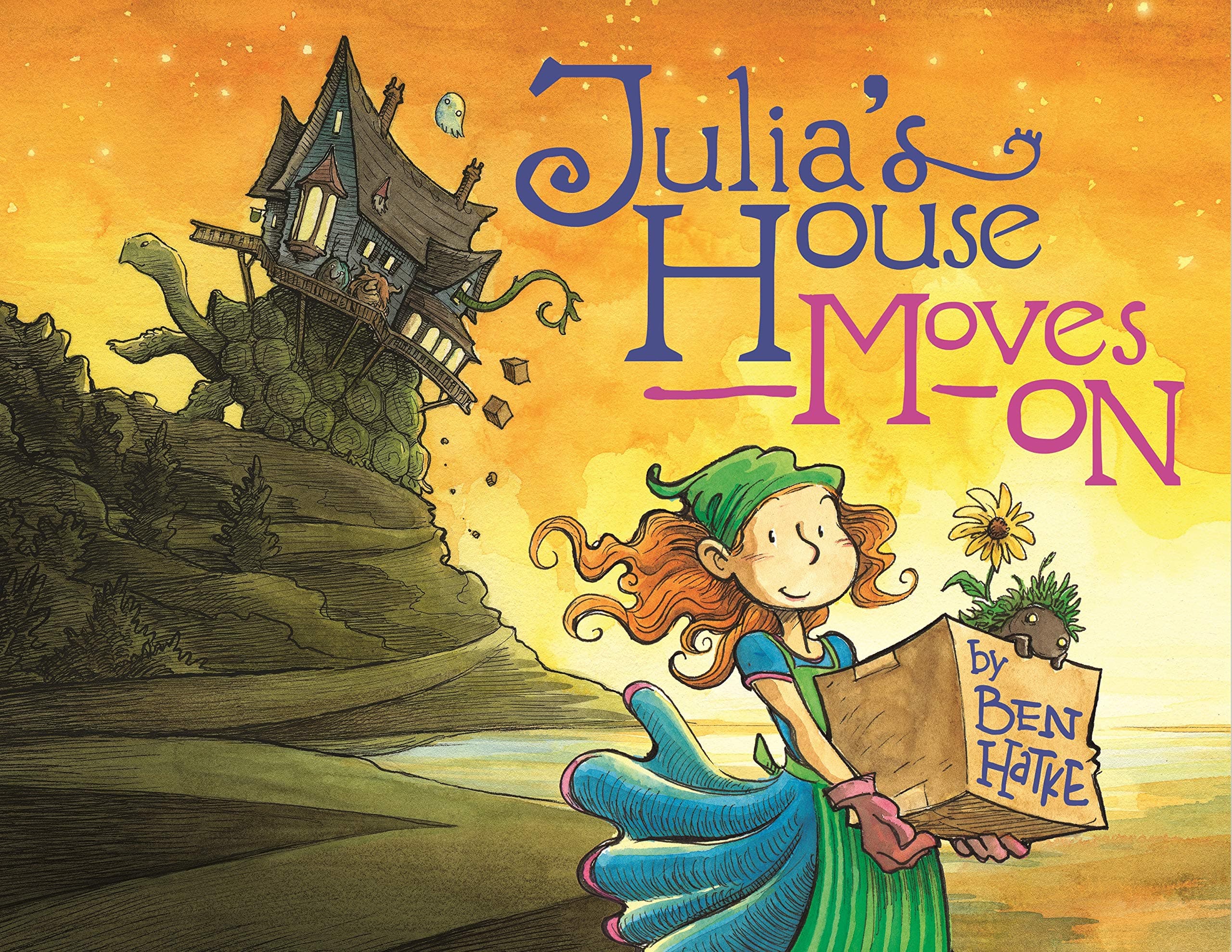 Julia's House Moves On Hardcover – Picture Book, 29 September 2020