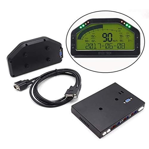 Enlux Car Race Dashboard - Dash Full Sensor LCD Rally Gauge SINCOTECH DO908