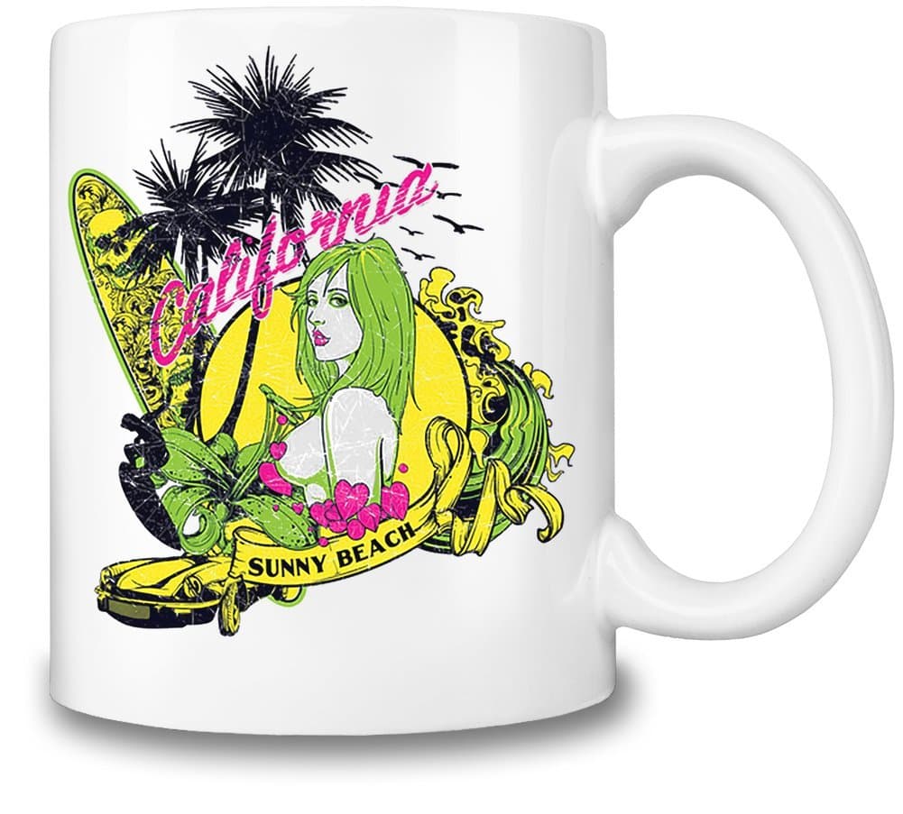 Surprising California Coffee Mug Ceramic Coffee Tea Beverage Kitchen Mugs By Mama Brand