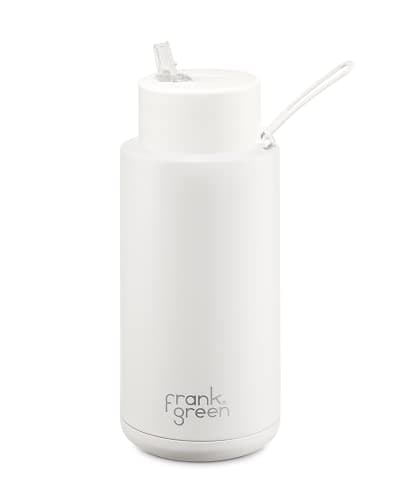 Frank Green Cloud Ceramic Lined Reusable Bottle with Straw Lid, 1 EA