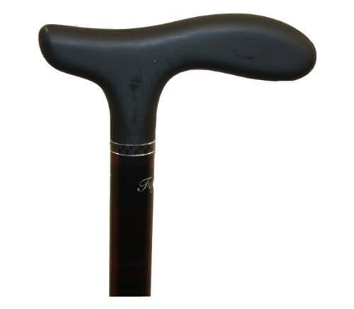 Carbon fibre cane 2 part adjustable with a soft touch handle