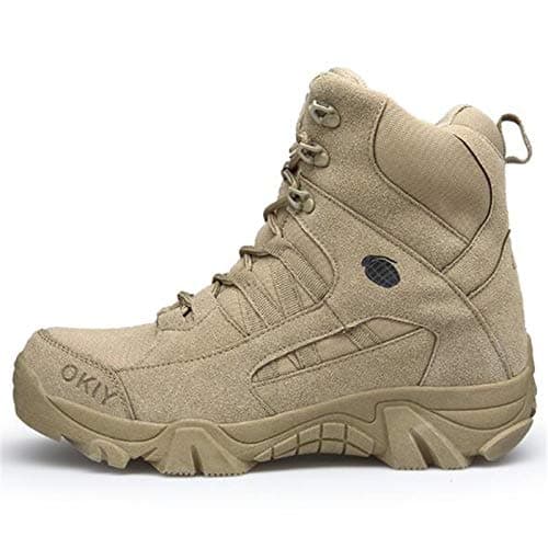 Absir Men Army Tactical Combat Military Ankle Boots Outdoor Hiking Desert Shoes