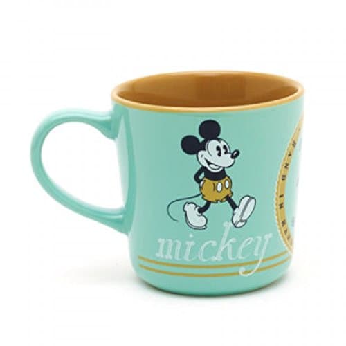 Disneyland Paris Mickey And Minnie Mouse Retro Mug