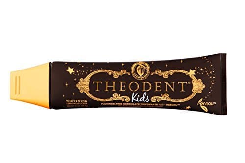 THEODENT KIDS with Rennou?: Whitening Chocolate Chip - Fluoride-Free Toothpaste Rebuilds, Hardens, and Strengthens Your Child's Enamel and Offers a Solution to The Do Not Swallow Dilemma by Theodent