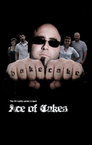 Ace of Cakes Movie Poster (11 x 17 Inches - 28cm x 44cm) (2006) Style A -(Sherri Chambers)(Anna Ellison)(Duff Goldman)(Adam Goldstein)(Katherine Hill)(Richard Todd Karroll)