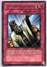 Yu-Gi-Oh! - Solemn Judgment (MRD-127) - Metal Raiders - Unlimited Edition - Ultra Rare