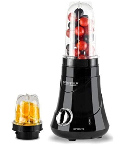 Sheffield Classic 400 Watt Wonder Master Juicer with Interchangable Jars (Black)