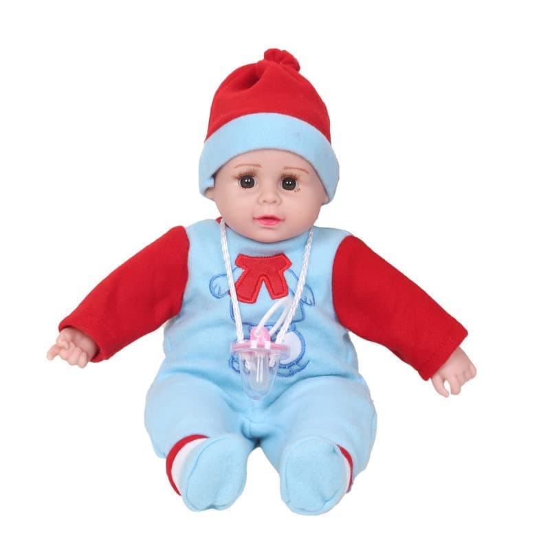 - Cute Baby Boy Toy for Kids and Girls - Light and Music Nipple Doll (Color as per Stock)