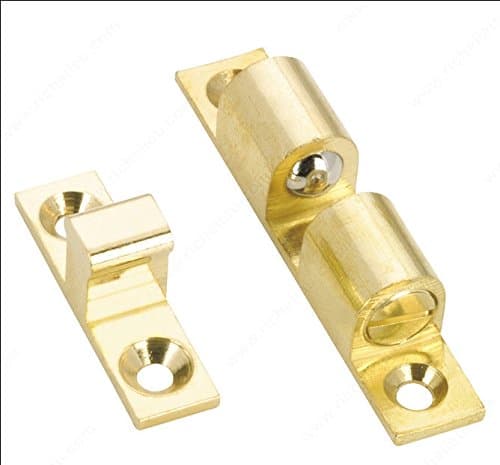 Richelieu Inspiration Collection Double Bead Roller Catch - BP55334130 - Brass ( 8 Pieces)