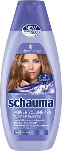 Schauma Repair Damaged Dry Hair Shampoo For Women 250ml Power Volume 48H
