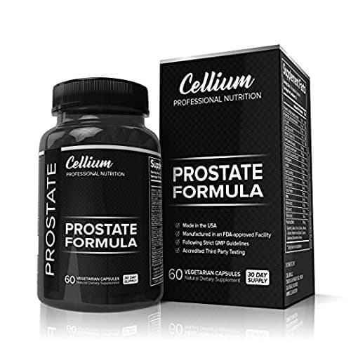 Prostate Health Supplement - INCREASE Urinary Flow | LESS Visits to the Bathroom & REDUCE Urinary Dribble - Blend of Saw Palmetto & Natural Herbs also Helps FIGHT Hair Loss