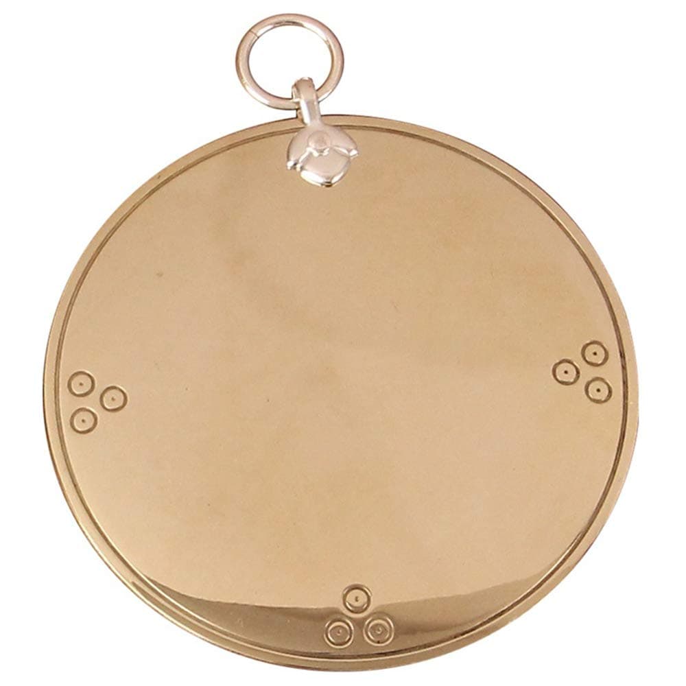2.5Inch Feng Shui Bagua Mirror Pure Copper Evil Mirror Manual Gossip Mirror Double-Sided Mirror concave Mirror Convex Mirror