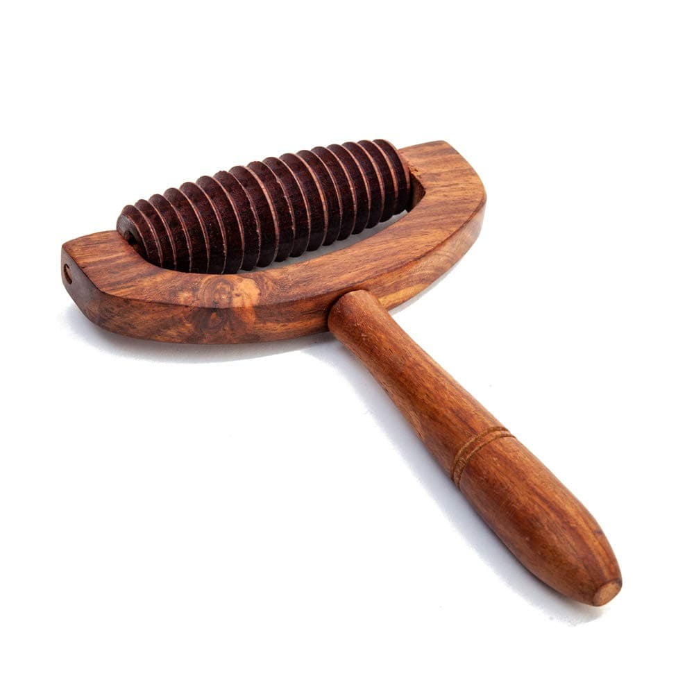 SoulGenie NatureSooth Handcrafted Wooden Limb Massager - Relieves Tired Leg and Arm Muscles
