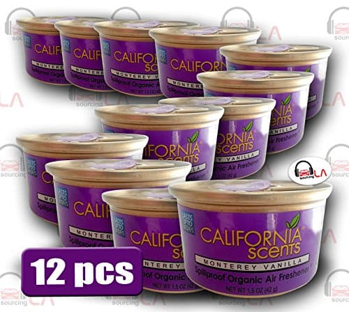 CALIFORNIA SCENTS SET OF 12 (MONTEREY VANILLA)