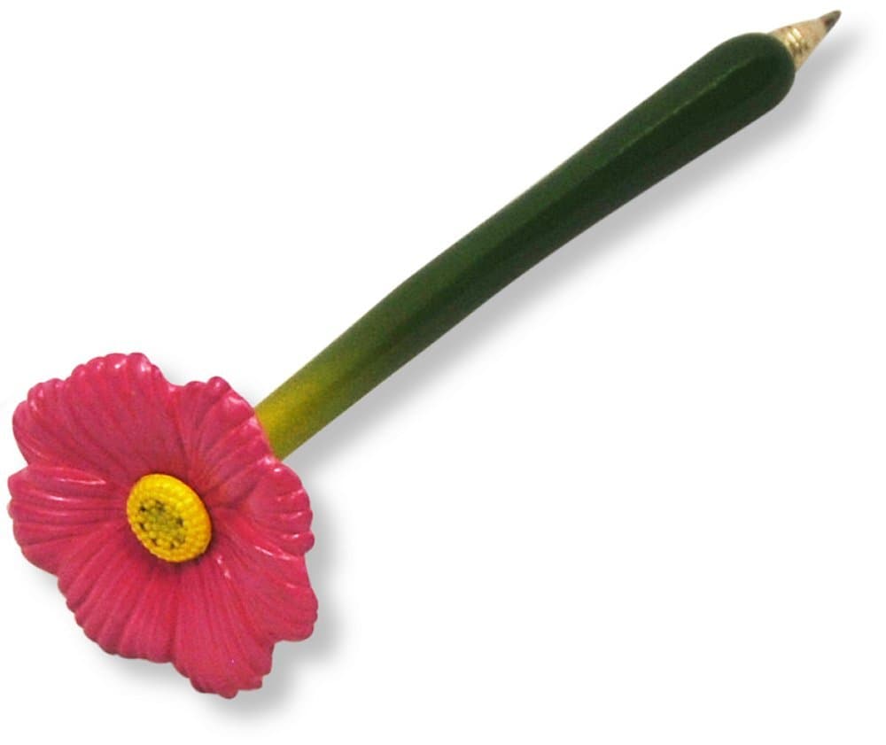 Xonex Cosmos Flower Ballpoint Single Pen (10725) in Our Choice of Color