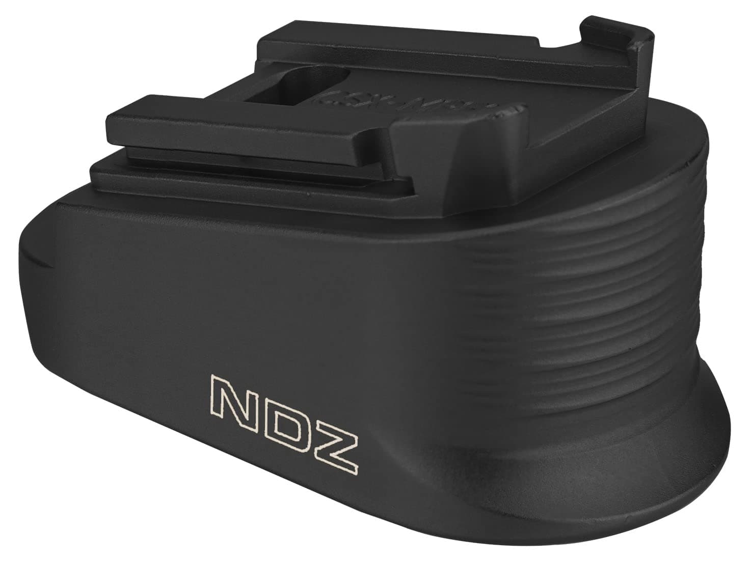 Magazine Base Plate Finger Extension for Smith & Wesson CSX 9mm 10 Round – Laser Engraved Anodized Aluminum, Made in USA