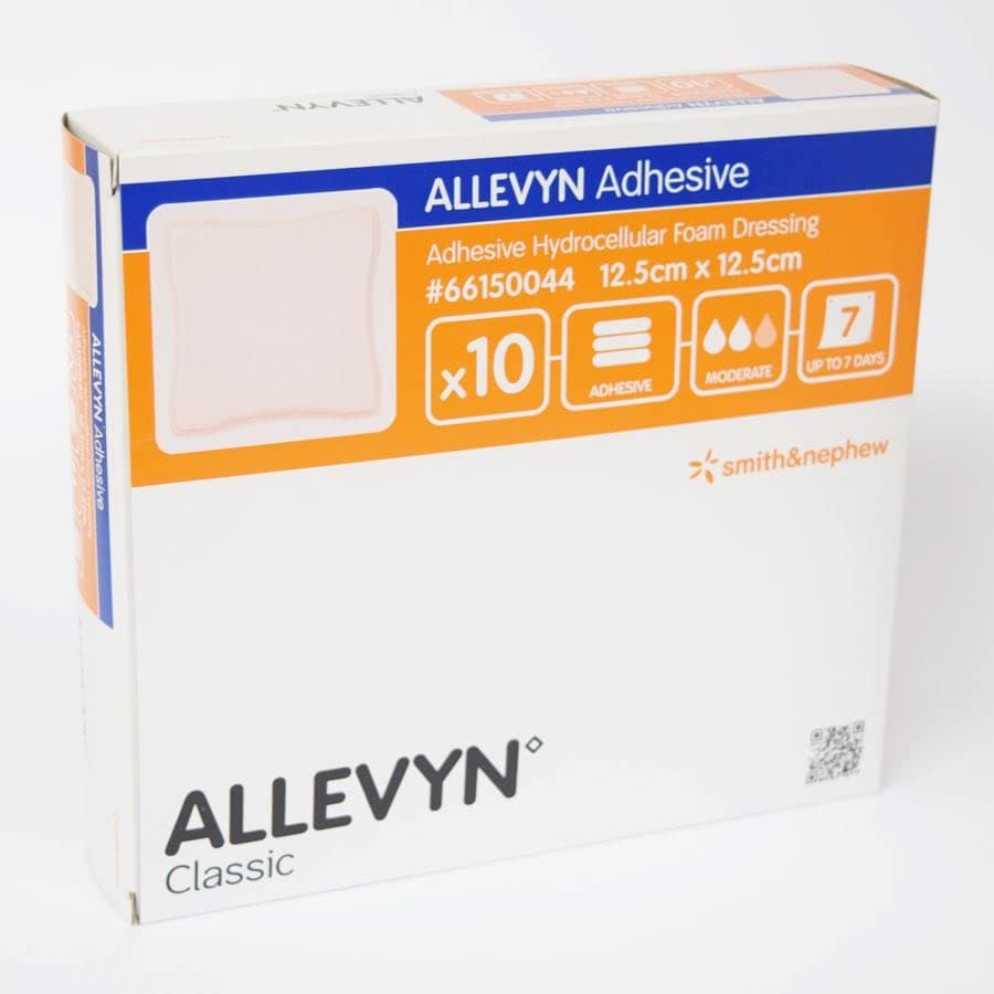 Allevyn Adhesive 12.5cm X 12.5cm Pack of 10 Dressings