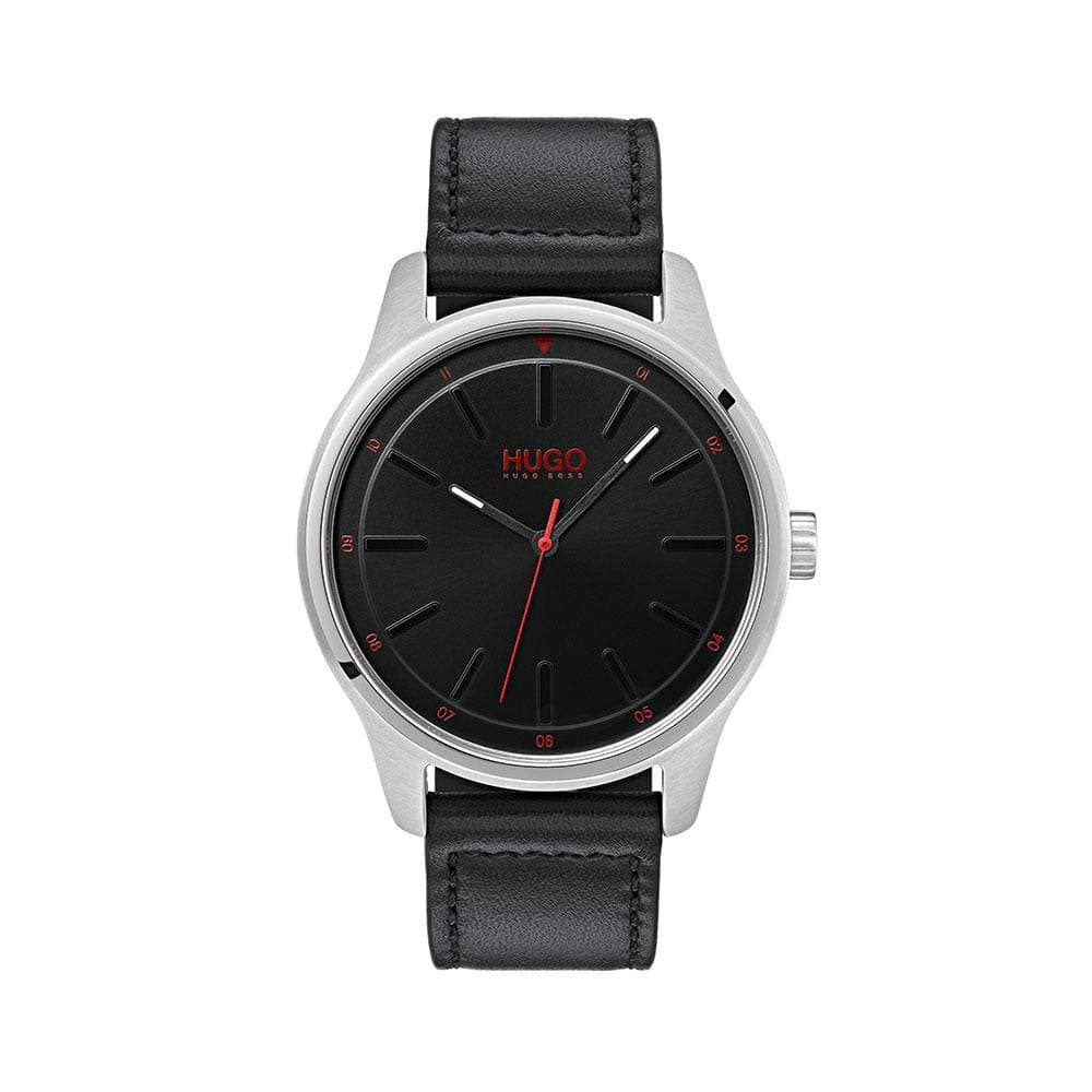 by Hugo Boss Analog Black Dial Men's Watch-1530018