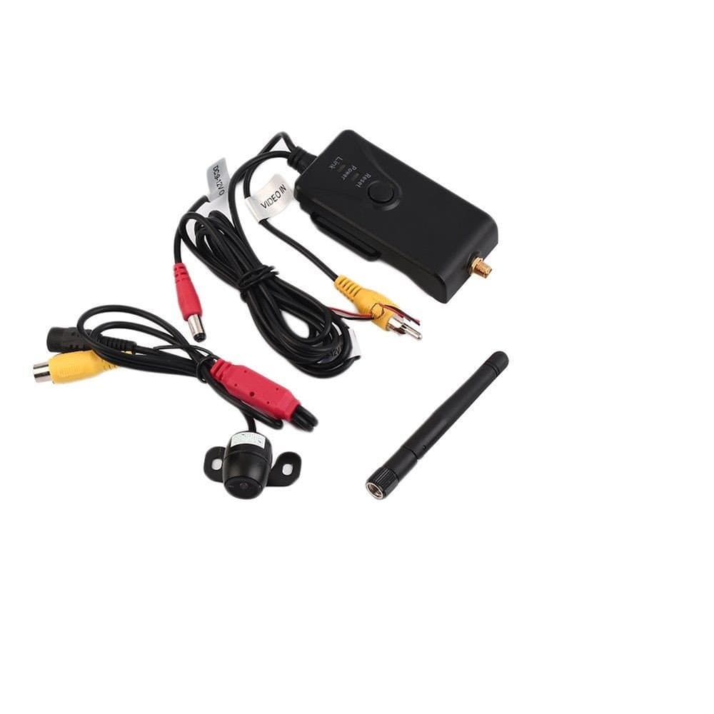 Car Wifi Backup Camera Waterproof Wireless Realtime Video Transmitter Receiver Rear View Mirror Monitor 903W AV Interface 170°MINI Car Camera For IPhone Android Ipad