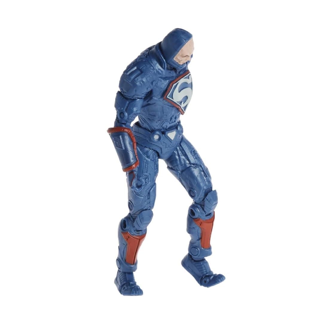 Toys DC Multiverse Lex Luthor in Blue Power Suit 7" Action Figure with Throne & Accessories