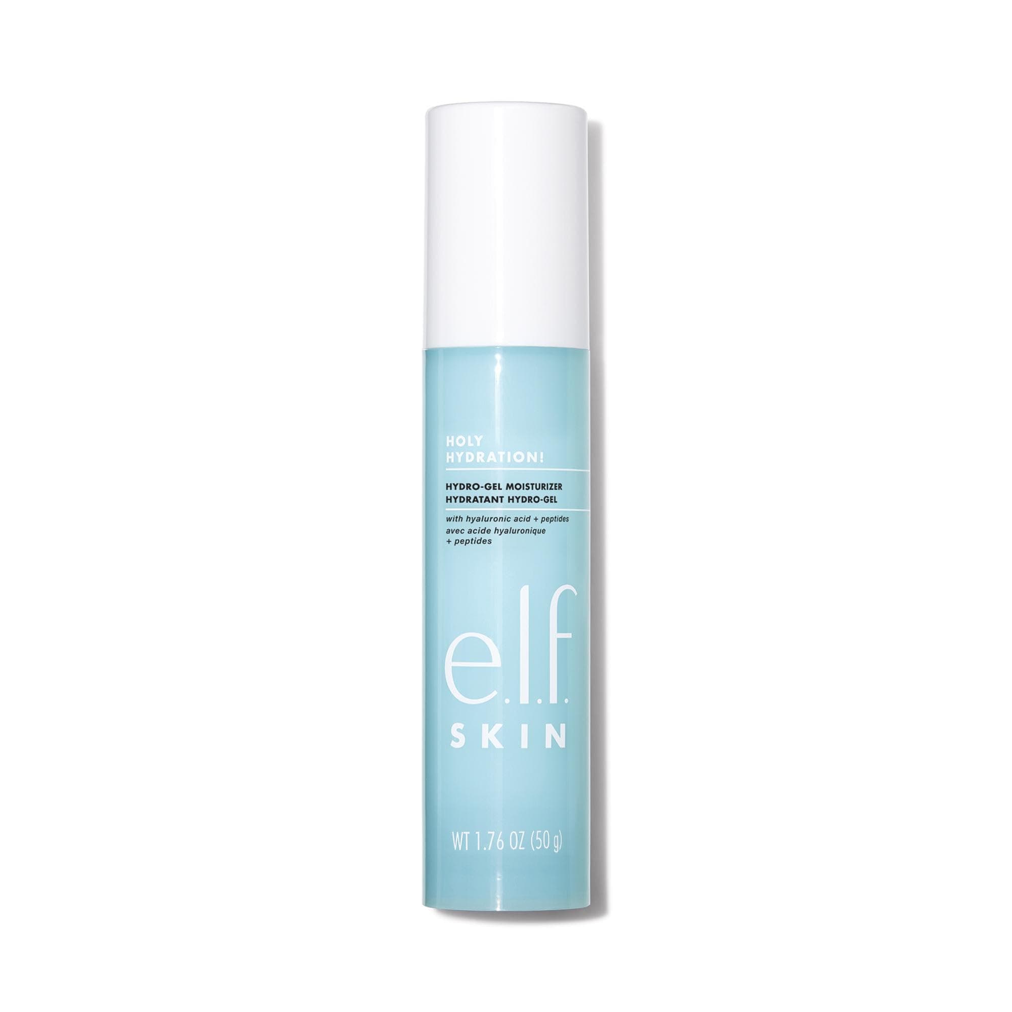 e.l.f. SKIN Holy Hydration! Hydro-Gel Moisturizer, Hydrates & Moisturizes Skin for a Plumped Up Complexion, Lightweight & Quick-Absorbing, 1.76 Oz
