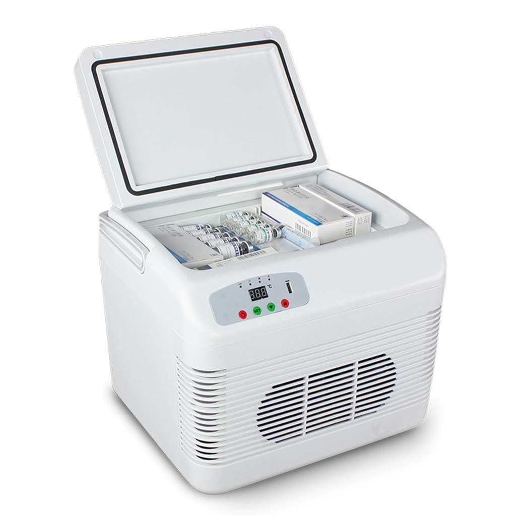 Portable Refrigerator 12L Mini Fridge Cooler Freezer Drug Insulin Vaccine Refrigerator Warmer TG Car Home Travel Camping Picnic,Enhancededition