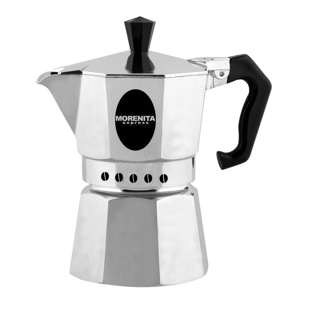 Aeternum Morenita 5972 Espresso Maker 3 Cups, Aluminium, Silver