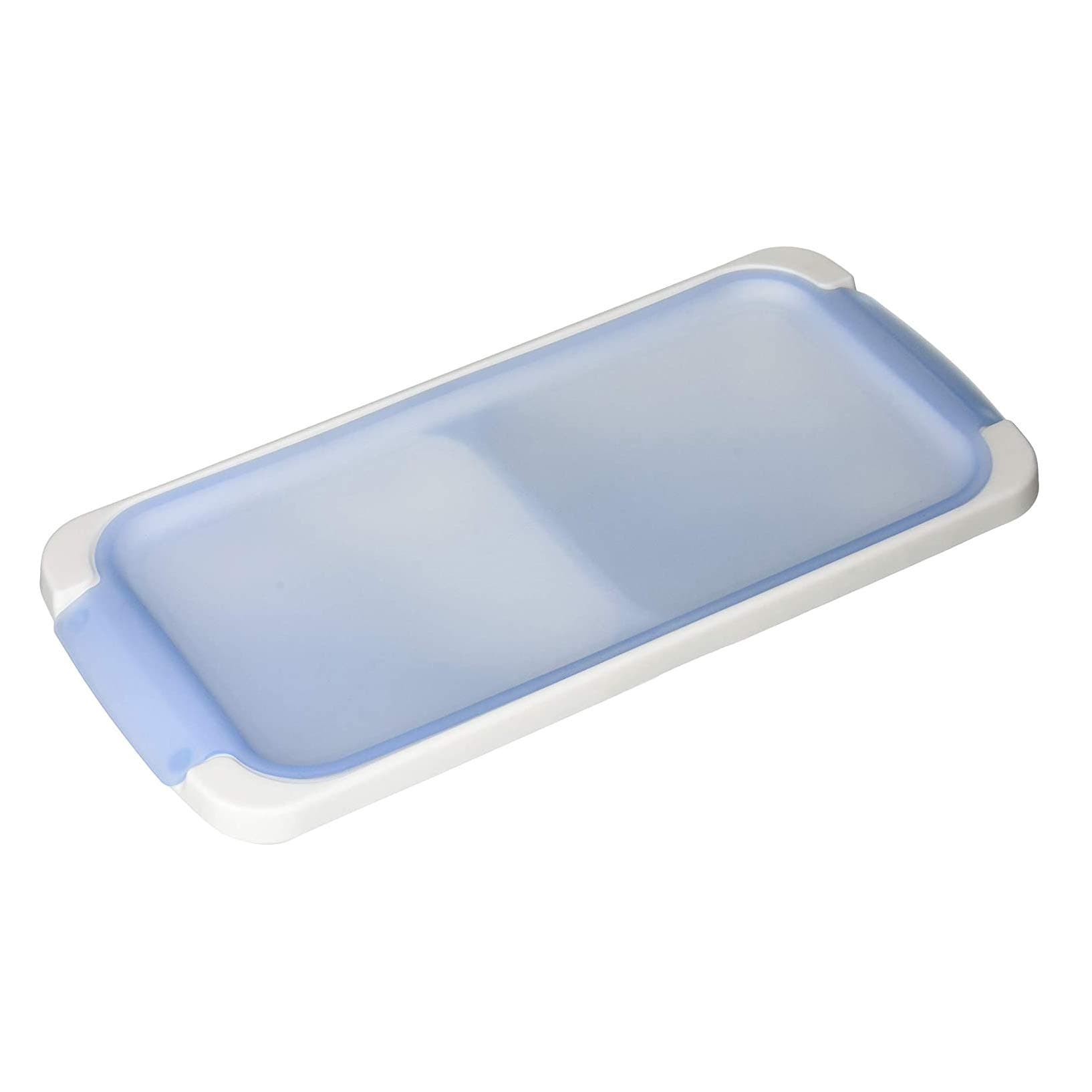 PREPWORKSfrom Progressive PrepWorks PKS-730 Dishwasher Safe 2 Cup 2 Serving Leftover Soup & Food Storage Freezer Pod Tray with Silicone Lid, Blue & White