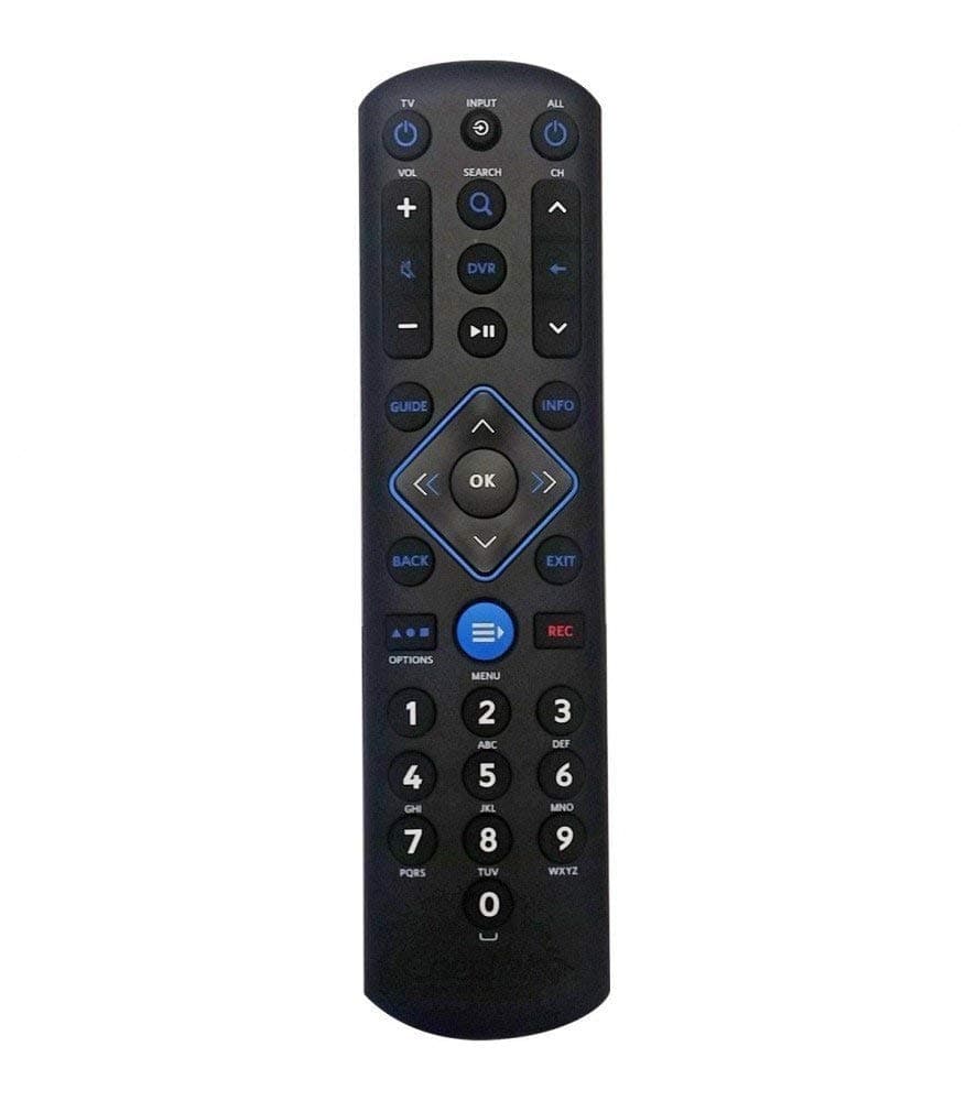 Charter Communications URC Replacement Remote Control for Spectrum Charter URC1160 Compatible with Receiver Set-Top Boxes (Renewed)
