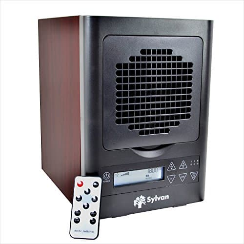 Sylvan Complete World's Best Air Purifier 5 in 1 Hepa, Uv Photo-Catalytic Filter, Ionizer, Ozone and Activated Carbon (Cherry)