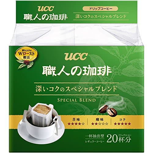 UCC craftsman of coffee drip deep richness of the special blend 20P