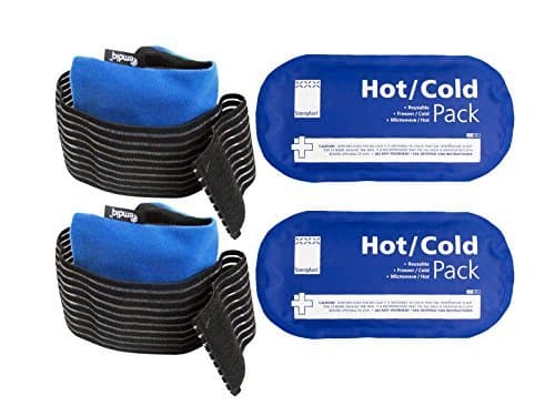 Emdiq Adjustable Compress Wrap and Steroplast Hot Cold Gel - 2 Sets