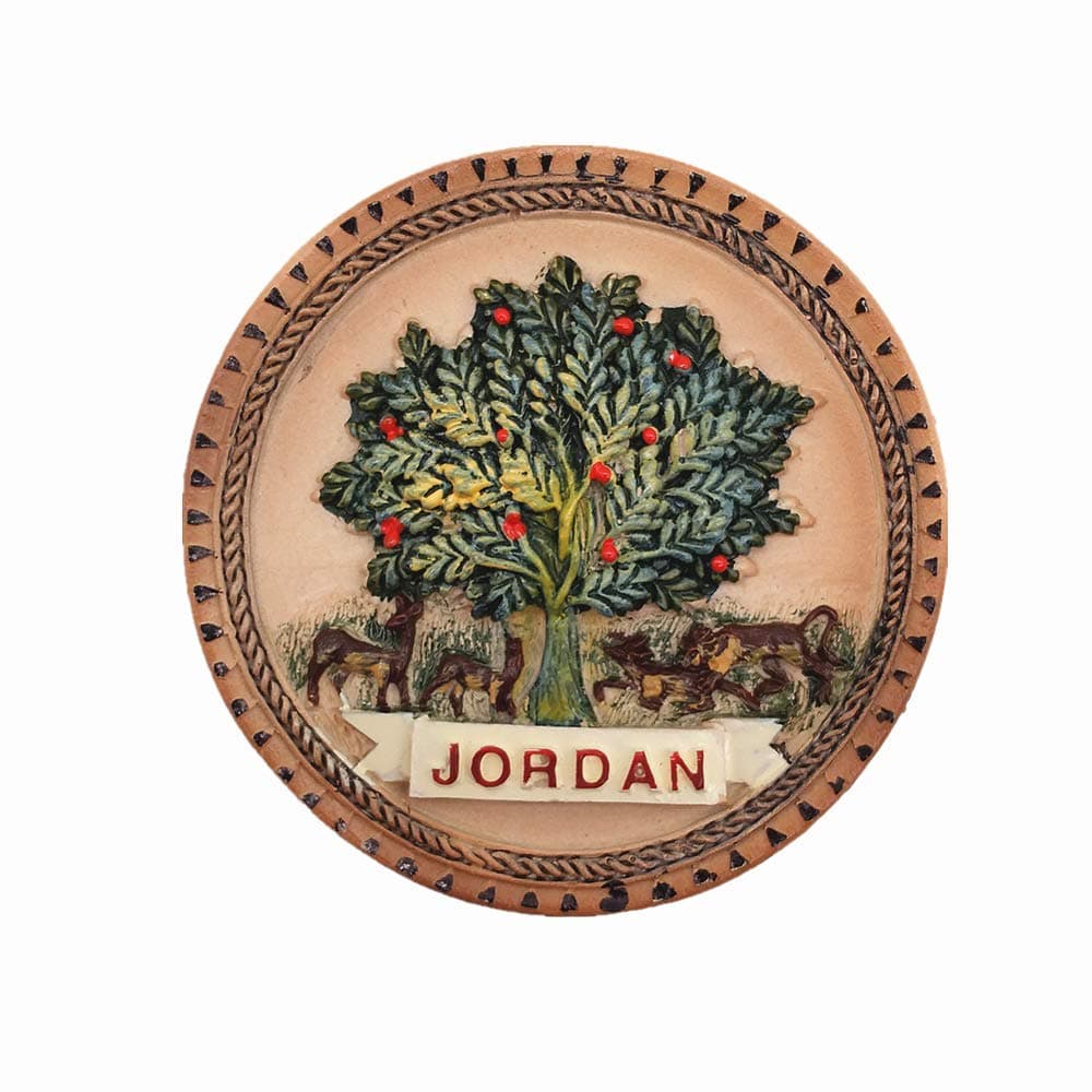 Muyu Magnet Souvenir 3D Jordan Fridge Travel Gift Collection Home kitchen Decoration Refrigerator ic Sticker