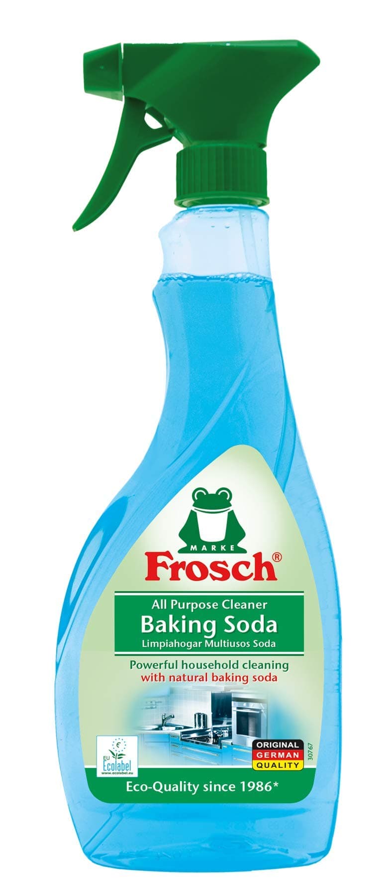 Frosch Natural Baking Soda Multi-Surface All Purpose Cleaner Spray, 500ml