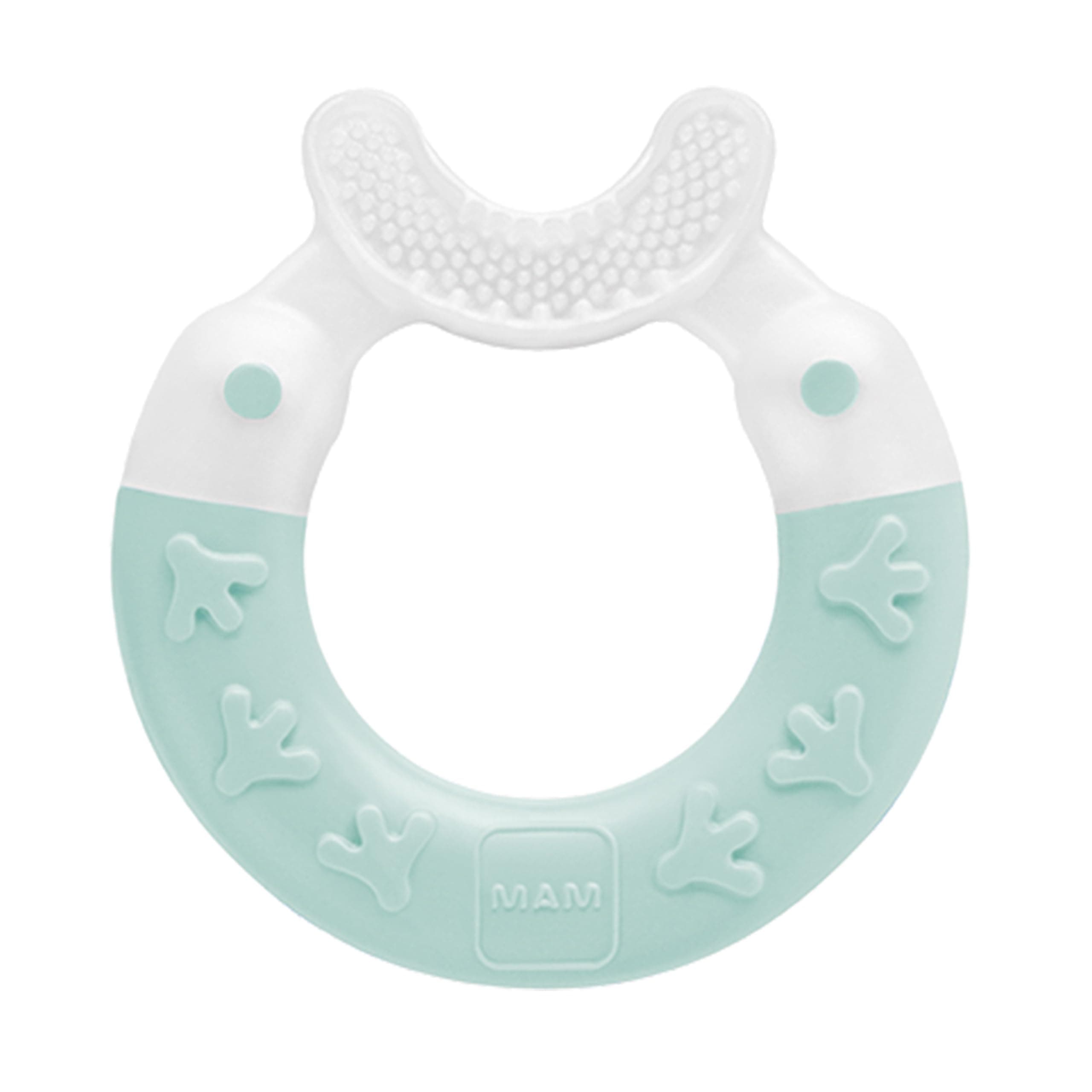 MAM Baby Toys, Teething Toys, Bite & Brush Teether, Boy, 3+ Months, 1-Count