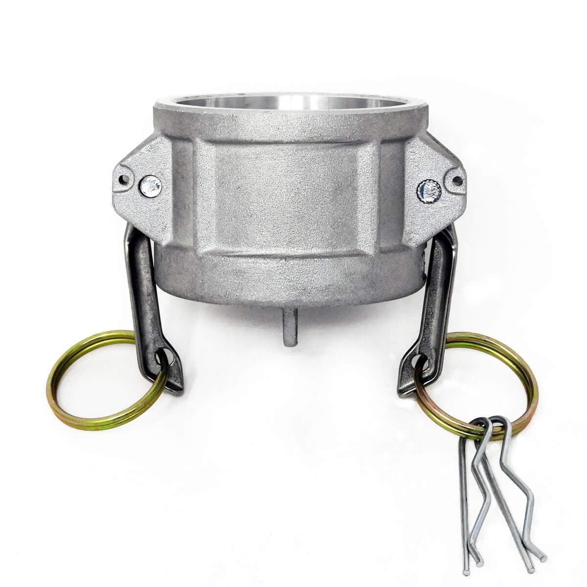 Gloxco Cam and Groove Fitting, Aluminum, Type DC, 2" Dust Cap (CAM-20-DC-AL)