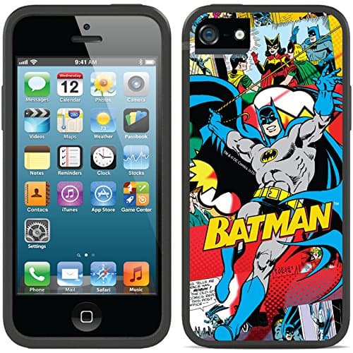 Coveroo Apple iPhone SE/5/5s Black Switchback Case with Batman Comics, Full-Color Design