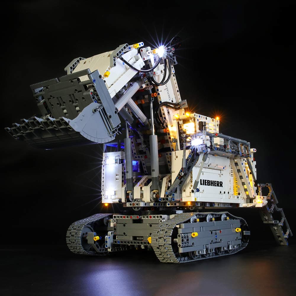 Led Lighting Kit for LEGO Technic Liebherr R 9800,Compatible with LEGO 42100 Building Blocks Model- Not Include the Lego Set
