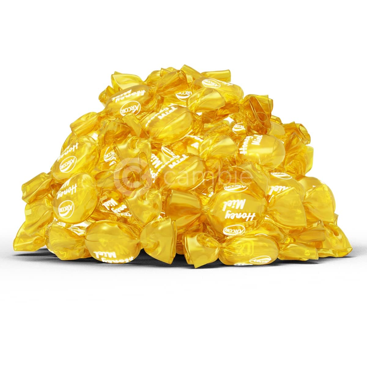 Arcor Honey Filled Candy, Individually Wrapped Sweet & Soothing Hard Candy with Delicious Honey Inside, Perfect for Parties & Events, Packaged in a Resealable Pouch - 2 lbs