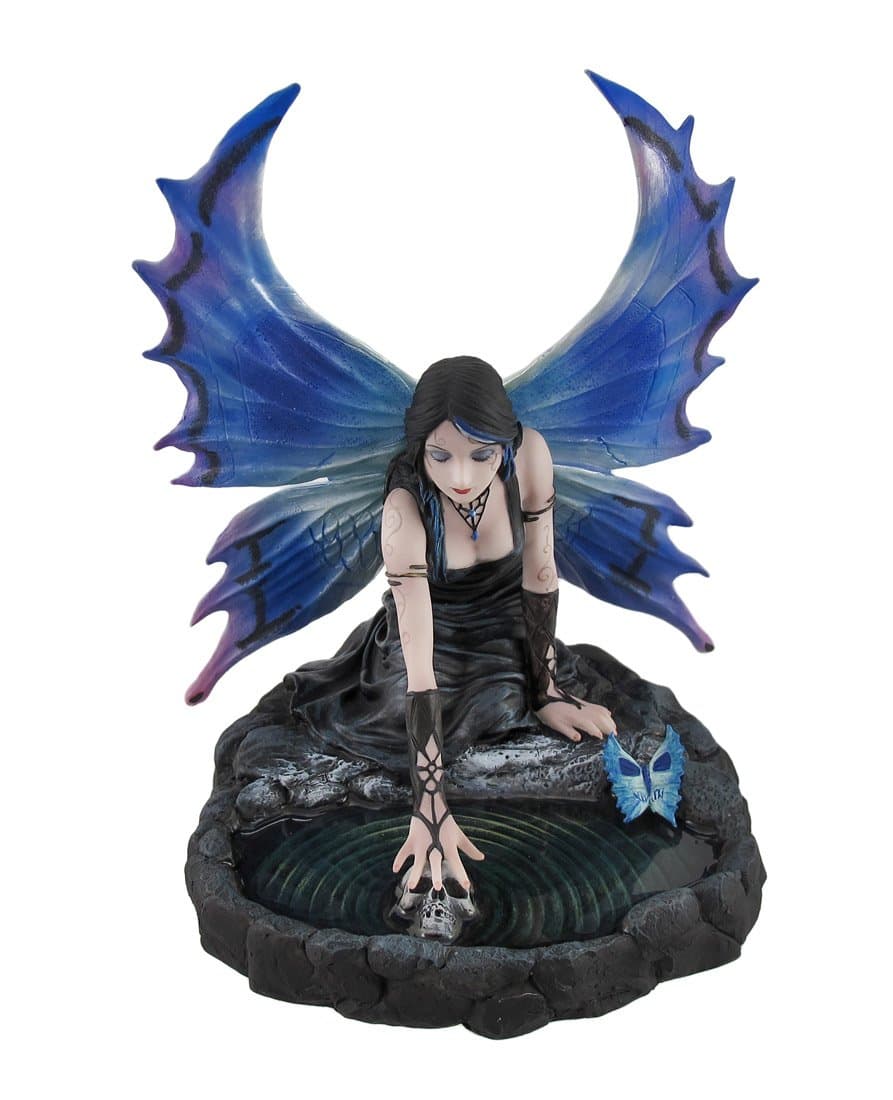 Nemesis Now Immortal Flight Fairy Figurine, Blue, 18.4cm
