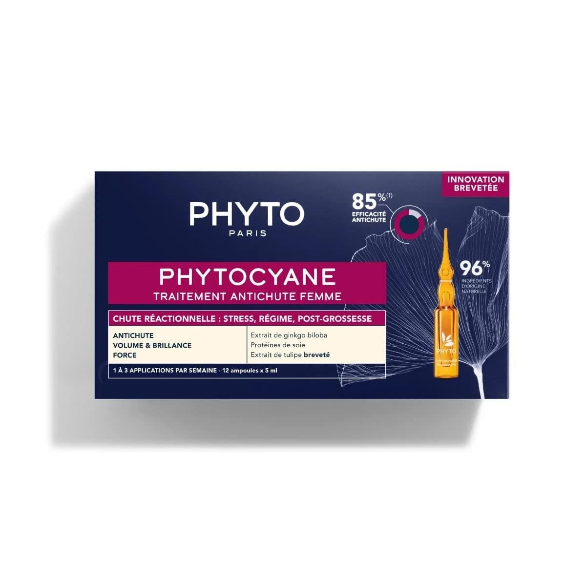 Phyto Cyane Anti-Fall Treatment For Women, 12 X 5 Ml