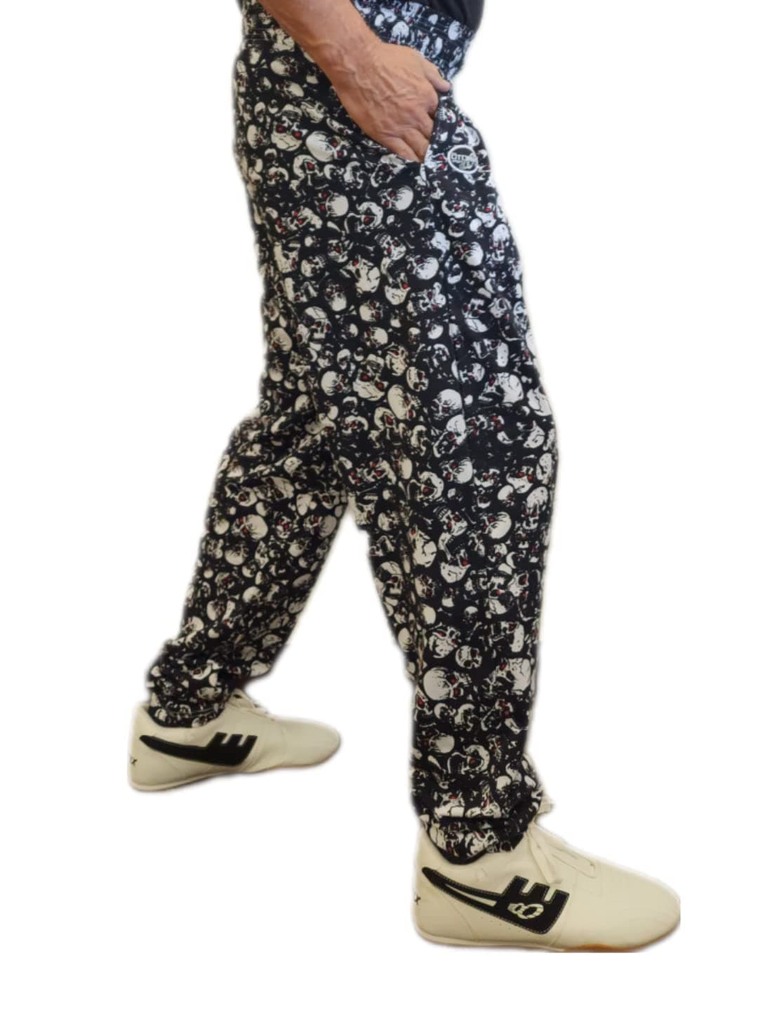 Baggy Gym Pants, Stonewash