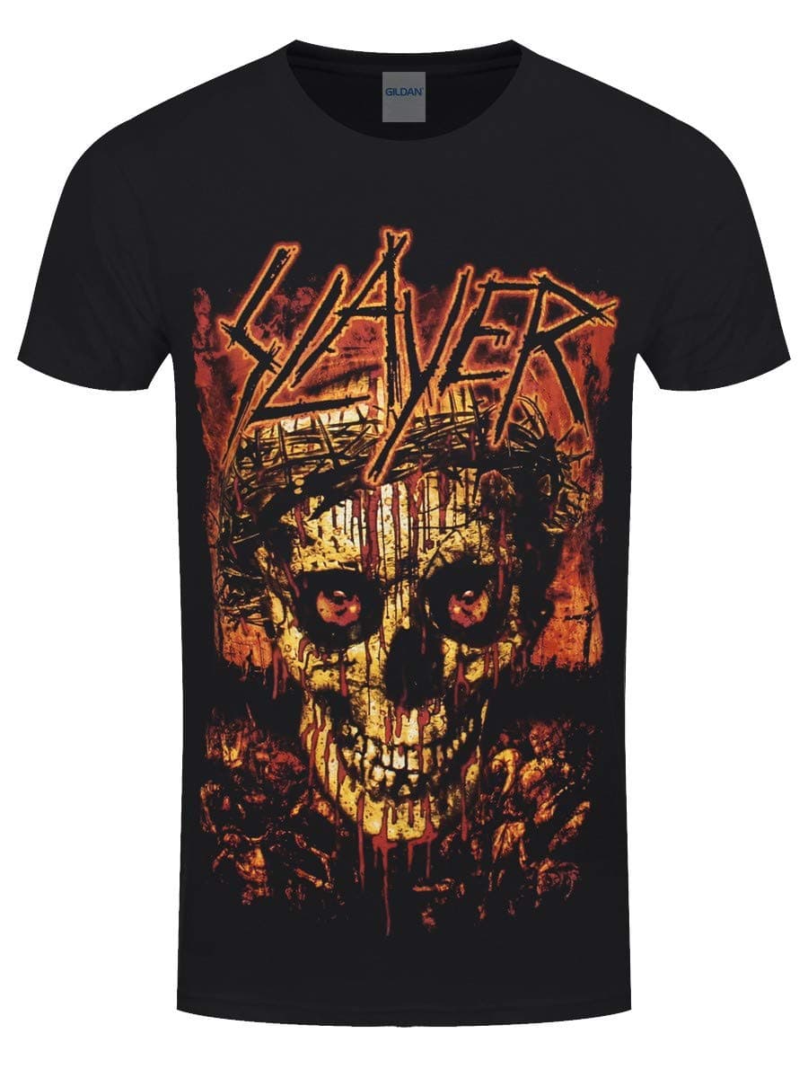 SlayerMen's Crowned Skull Short Sleeve T-Shirt