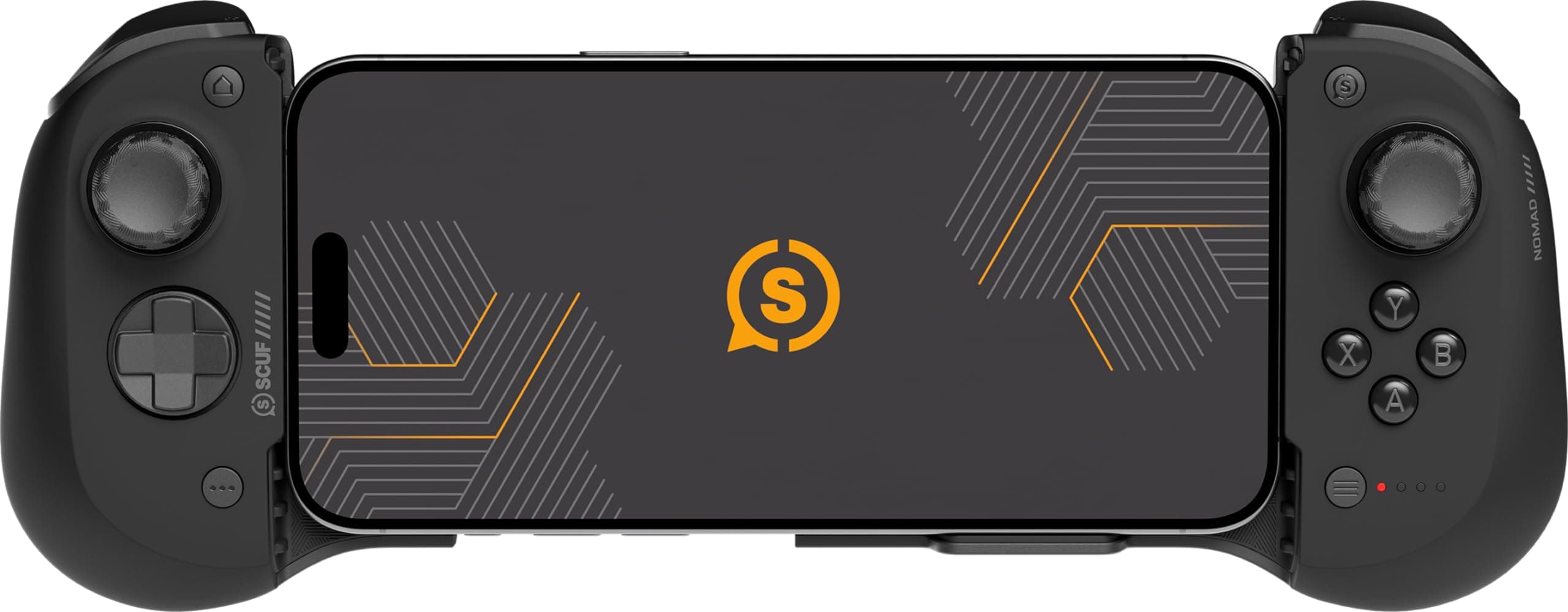 NOMAD Wireless iPhone Mobile Gaming Controller – Customizable Paddles – Anti-Drift Thumbsticks – Bluetooth 5.0 Connectivity – PS Remote, Xbox Game Pass, Apple Arcade, Steam Link – Black