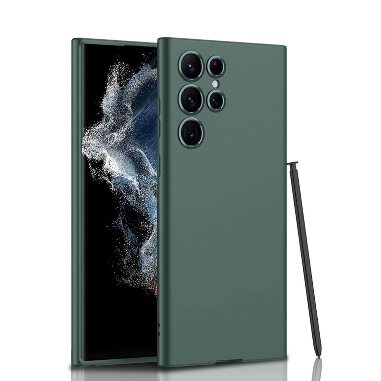 REMELSamsung Galaxy S22 Ultra 5G Case (2022 Release), Slim Stylish Protective Case (Green)