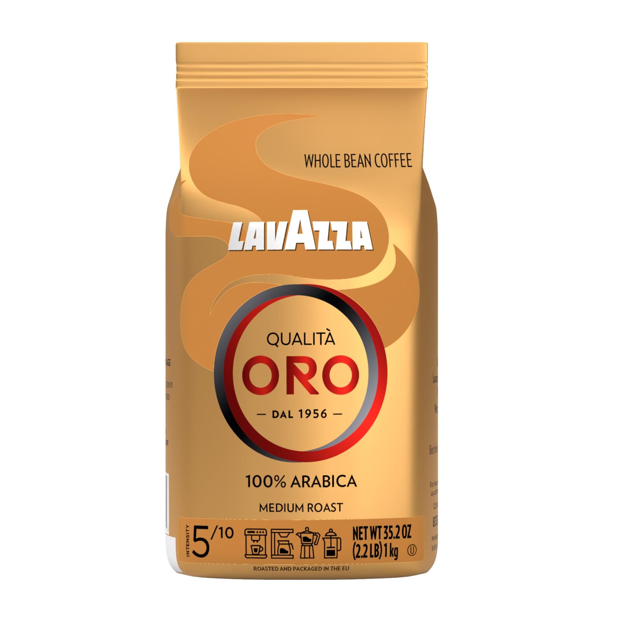 Qualita Oro Italian Coffee Whole Beans 1kg