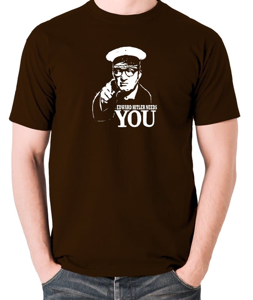 Bottom Inspired t Shirt - Edward Hitler Needs You