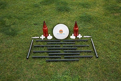 Driveway Games Catch The Bottle. Disc, Poles & Bottles. Outdoor Game