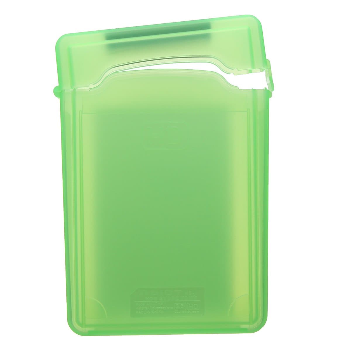 Green 3.5 Inch Ide Sata Hdd Hard Drive Storage Box Protective Case Plastic H6U8 Hot