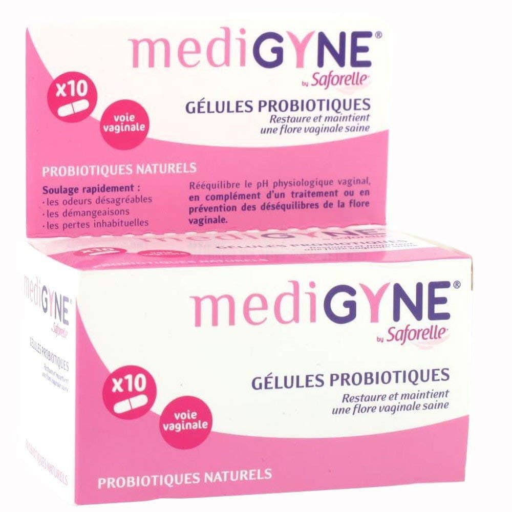 Medigyne Probiotic Capsules 10 Capsules